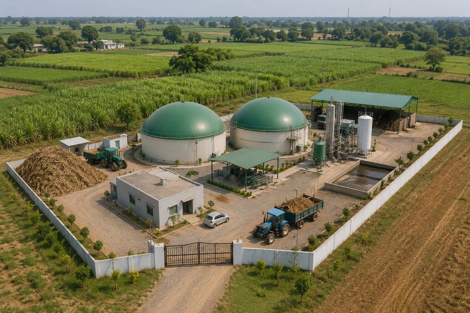 Establish 5 TPD Commercial Plant visual